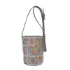 Bolsa de Tela Bordada de Alta Gama Transfronteriza 2026 Nueva Primavera para Mujer, Bolso Cruzado de Hombro Magnético Versátil de Moda, Elegante