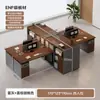 Escritorio de Oficina para una Persona con Cajón, Estación de Trabajo Simple Moderna para Personal, Escritorio Financiero, Escritorio para Computadora de Personal, Juego de Escritorio y Silla de Oficina