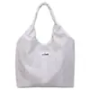 Bolsa de Grande Capacidade Feminina Textura de Alta Qualidade Bolsa de Mão Tendência Retro Europeia e Americana Bolsa de Ombro Verão Nova Versátil Bolsa para o Dia a Dia