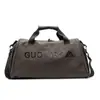 Bolsa Fitness Transfronteiriça Masculina Grande Capacidade Bolsa de Viagem de Luxo Bolsa Esportiva Multifuncional à Prova d'Água Bolsa de Armazenamento com Separação Seca e Úmida
