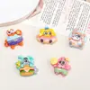 Accesorios de Resina DIY de Dibujos Animados, Decoraciones, Postres, Pinzas para el Cabello con Pegamento de Crema, Fundas para Teléfono, Hebillas de Zapatos, Llaveros, Colgantes