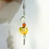 Colgante de Campanilla de Viento de Osmanthus Cadena para Teléfono Accesorio Llavero de Cámara Ccd Correa Decoración Versátil con Cuentas