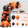 Amazon Transfronterizo Juego de Globos de Halloween Arco Decoración Globos de Atmósfera Decoración de Fiesta del Festival de Fantasmas Cadena de Globos
