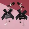 Collares para Hombres y Mujeres, Pinzas Divertidas para Pezones, Arcos de Entrenamiento, Cascabeles, Productos Lindos para Adultos, Juguetes Alternativos