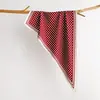 2026 Nuevo Pañuelo de Seda Versátil Retro Estampado de Lunares para Mujer, Pañuelo Triangular Multifuncional, Protección para el Cuello, Chal Versátil