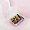 Paquete de 50 anillos de lija de color para uñas uñas pulidas no contienen anillo de lija El color de la varilla la malla se puede combinar de cualquier manera