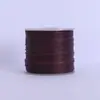 Hilo redondo encerado cosido a mano no suelta hebras 0.4/0.5/0.6mm eje pequeño hilo encerado hilo encerado de poliéster accesorios manuales para cuero DIY