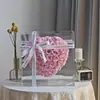 Caixa de Presente com Espelho de Rosa em Formato de Coração e Flor Eterna, Presente de Dia dos Namorados para Namorada, Melhor Amiga, Esposa, Presente de Aniversário