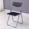 Venta Directa de Fábrica Silla Plegable Exterior Plástico Oficina Blanca Silla Plegable Hogar Respaldo Portátil Silla para Eventos de Conferencia