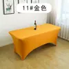 Fundas de mesa elásticas hechas a medida, manteles de alta gama para hoteles y restaurantes, decoraciones para bodas y banquetes, fundas de mesa rectangulares gruesas y cubiertas para barras de bar