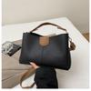 Bolsa balde feminina 2025 nova bolsa de mão combinação de cores coreana simples tudo combina bolsa mensageiro bolsa feminina bolsa feminina para o dia a dia