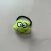 Muñeca de Peluche de Animal Lindo Lazo para el Cabello Cuerda para el Cabello de Rana Cola de Caballo de Estudiante Chica Accesorio para el Cabello Venta al por Mayor Poliéster Hecho a Mano