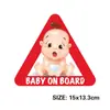 Amazon BEBÊ A BORDO adesivos de carro de desenho animado adesivos de aviso refletivos adesivos de leite para bebê 2 anos não desbota