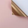 Papel de Regalo Florido Impermeable Dorado de Lujo, Papel Elegante Bicolor, Papel Dorado, Materiales para Empaque de Cestas de Flores de Ceremonia de Apertura, Al Por Mayor en Stock