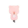 Cuchillo de utilidad de oso lindo, Cortador de papel mini macarrón, Cuchillo pequeño de manualidades portátil para abrir paquetes, Al por mayor