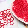 Perla ABS Simulada Corazón Accesorios para Arte de Uñas DIY Crema Material para Carcasa de Teléfono Móvil Adorno para Cabeza Arcilla Accesorios de Joyería