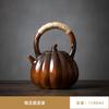 Estufa de Carbón Fuego de Carbón Estufa para Hervir Té Estufa Envolvente Asar Té Hervir Té Estilo Japonés Estufa de Cerámica Vintage Lados de Olla de Cerámica para Freír Té Hornear Rojo