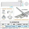 Accesorios para Estante de Almacenamiento DIY de Eje Óptico, Materiales de Exhibición Hechos por Uno Mismo, Base de Fijación para Mesa de Armario, Conector de Soporte Cruzado de Aluminio