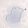 Disco de Goo Transparente Acrílico Tarjeta Discos Lindos Consumibles Infantiles Accesorios Hechos a Mano DIY Piezas de Regalo Creativas