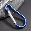 Mochila de Resorte Camping Montañismo Gancho Exterior Metal Colgado Rápido Equipaje Aleación de Aluminio Polipasto Hebilla de Montañismo Hebilla Colgante de Aluminio de Aviación
