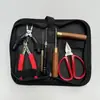 No estricto - Kit de herramientas para técnico de máquina de encordar raquetas de bádminton y tenis, Set de cono de inicio negro