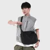 Bolso Cruzado Informal Transfronterizo Tipo Bollo para Mujer, Bolso Cruzado Versátil de Moda, Bolso para Deporte y Fitness, Bolso de Hombro Moderno para Estudiantes Hombres