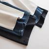 Jeans reto de algodão + Tencel confortável, cintura alta retrô, macio, estilo mop, emagrecedor, elegante, para mulheres