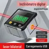 Inclinômetro Digital Eletrônico, Régua de Ângulo Nível Magnético Transfronteiriça, Mini Transferidor, Medidor de Inclinação, Medição de Ângulo