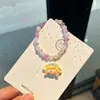Pulseras de cuentas de colores estilo dopamina para niñas, Pulseras para niñas pequeñas, Joyería de princesa
