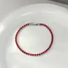 Chapado Electrolítico en Oro Real Zirconia Micro-Pavimentada Joyería de Mano Personalizada Diseño de Nicho para Mujer Pulsera Geométrica Cubo de Azúcar Pulsera Estilo Commuter