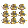 Borracha Macia de PVC Capivara Desenho Animado Capa de Celular Adesivos Materiais DIY Roupas Bolsas Tamancos Acessórios