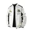 Chaqueta de Motociclista Bordada Pesada Estilo Hip-Hop Europeo y Americano para Hombre 2026 Chaqueta de Cuero para Hombre Chaqueta de Cuero PU
