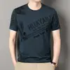 Al por mayor Delgado Alta Gama Verano 2026 Nuevo Manga Corta Moda Camiseta Cuello Redondo Casual Versátil Media Manga Moda Camiseta