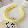 Diadema de Tela de Pelo Sintético Tipo Conejo Estilo Coreano para Mujer, Accesorio de Pelo de Felpa de Gama Alta, Accesorio Decorativo Hecho a Mano para DIY, Diadema Linda
