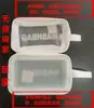 Bolsa de tres piezas transparente de PU para maquillaje y artículos de tocador, bolsa de baño de PVC de gran capacidad, bolsa de almacenamiento portátil semitransparente esmerilada para mujer