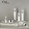 Spot Nova Tampa Transparente Reta Redonda Acrílico Frasco de Loção Sub-frasco 30-120ml Frasco de Essência de Emulsão de Água