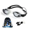 Gafas de natación en caja piscina gafas de natación gafas de natación universales para adultos y niños estudiantes de piscina gafas de natación para entrenamiento al por mayor