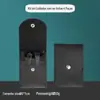 Conjunto de Cortadores de Unha Spot Black com 24 Peças Tesoura de Unha de Aço Inoxidável Pinça para Cutículas Faca de Pedicure Conjunto de Beleza com Impressão de Logo