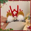 Grampos de Cabelo de Natal Europeus e Americanos Cruzados Acessórios de Cabeça para o Natal Acessórios de Cabelo Clipe Bico de Pato do Papai Noel Atacado de Pequenos Produtos de Yiwu