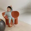 Conjunto Coreano de Ropa de Casa para Niños Otoño e Invierno, Ropa Interior Térmica, Pijama, Tejido Cepillado, Clase A, Defectos Menores por Defecto, Sin Devoluciones ni Cambios