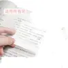 Notas Adhesivas Transparentes para el Inicio de Clases, Mate, Secado Rápido, Impermeables, Desprendibles, para Estudiantes, Fuertes y Convenientes