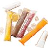 Bolsas Desechables de Hielo, Bolsas de Película de Hielo para Bebidas Frías, Bolsas de Hielo Triturado, Bolsas Caseras DIY para Paletas de Hielo de Verano, Bolsas Autocerrables para Paletas de Hielo