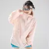 Ropa de protección solar UPF50+ de verano para hombres y mujeres, transpirable, ligera, resistente a los rayos UV, adecuada para ocio al aire libre, versátil, chaqueta protectora para la piel estilo pareja