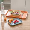 Platos de Cena de Plástico, Platos de Fruta, Platos de Estilo Japonés, Bandejas Redondas y Cuadradas para Fruta y Dumplings para el Hogar, Juegos de Vajilla, Regalos de Empresa