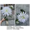 Novo Fabricante de Dálias Artificiais Dália de 2 Cabeças Peônia Casamento Casa Decoração Suave Flores Artificiais Atacado