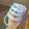 Fábrica atacado alto gelo azul óleo verde quartzito pulseira espuma de água jade jade cor azure congelado anel pulseira de jade