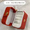 Caixa de Joias Portátil Caixa de Armazenamento Mini Requintada Caixa para Brincos Brincos Anel Porta-Joias de Viagem Carry-On Pequena Caixa de Joias