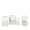 Frasco redondo de PP de 20g para creme, frasco para gel, subfrasco para cosméticos, frasco para creme facial de bebê, frasco para creme hidratante infantil