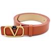 Cinturón de Moda Versátil Simple con Forma de V Vintage Nuevo para Mujer Decorativo de Moda para Jeans