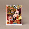 Thangka Dourado Colorido Pintura do Quinto Mestre Farmacêutico Zakiram Vida Transitória e Presente Tara Verde Buda Natalino Thangka Substituível